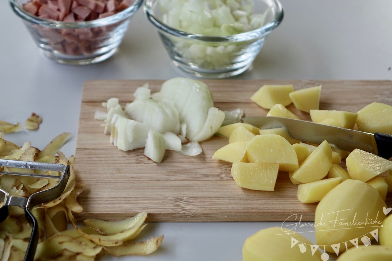 Kartoffelgulasch Zubereitung Glorreiche Familienküche