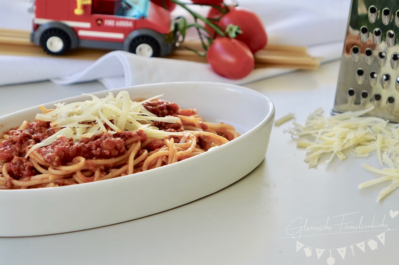 Spaghetti Bolognese Gericht 2 Glorreiche Familienküche