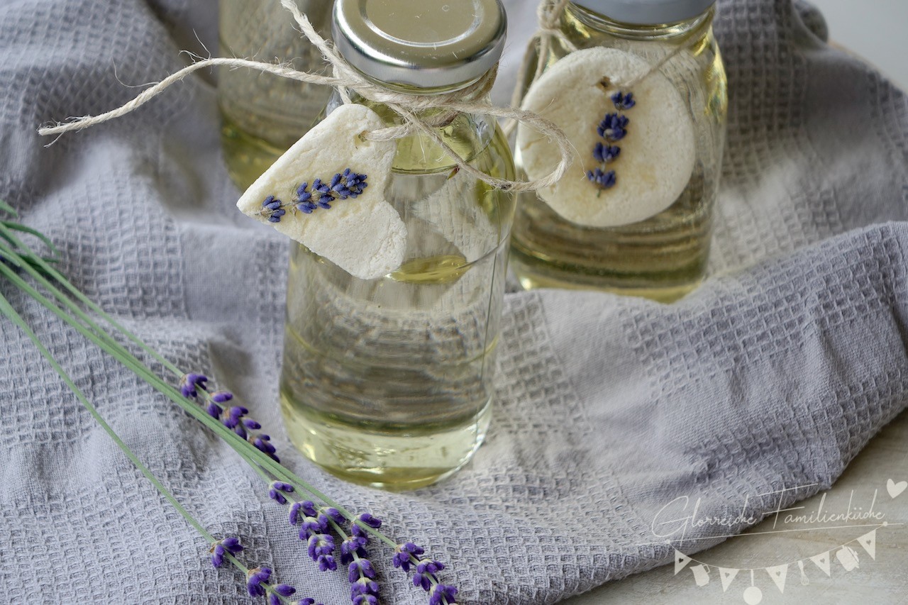 Salzteiganhänger für Lanvendelsirup Glorreiche Familienküche