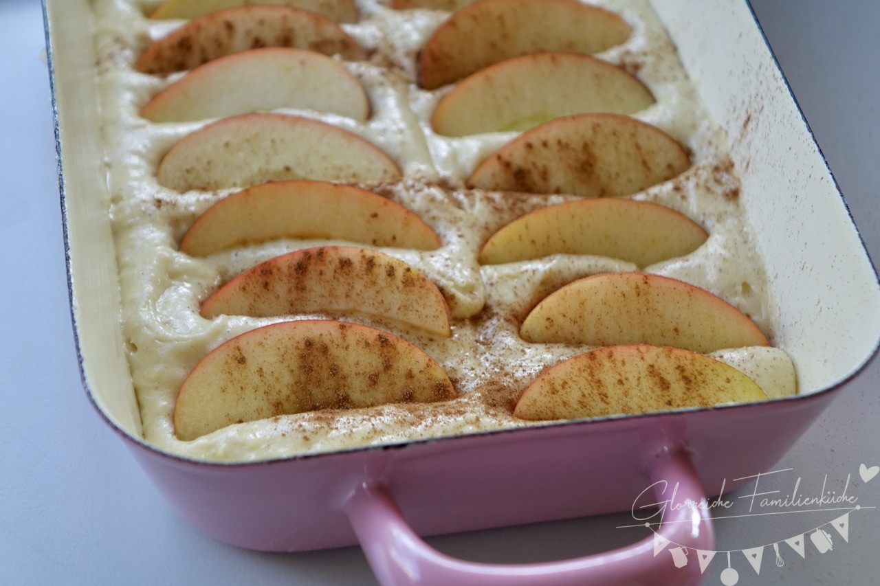 Apfelkuchen Zubereitung Schritt Glorreiche Familienküche