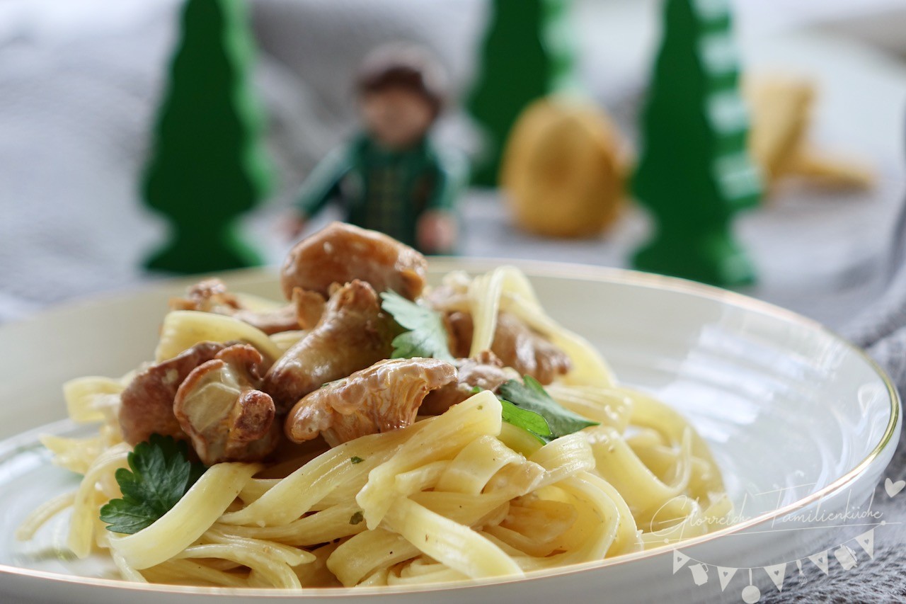 Tagliatelle mit Eierschwammerl Rezept Glorreiche Familienkueche